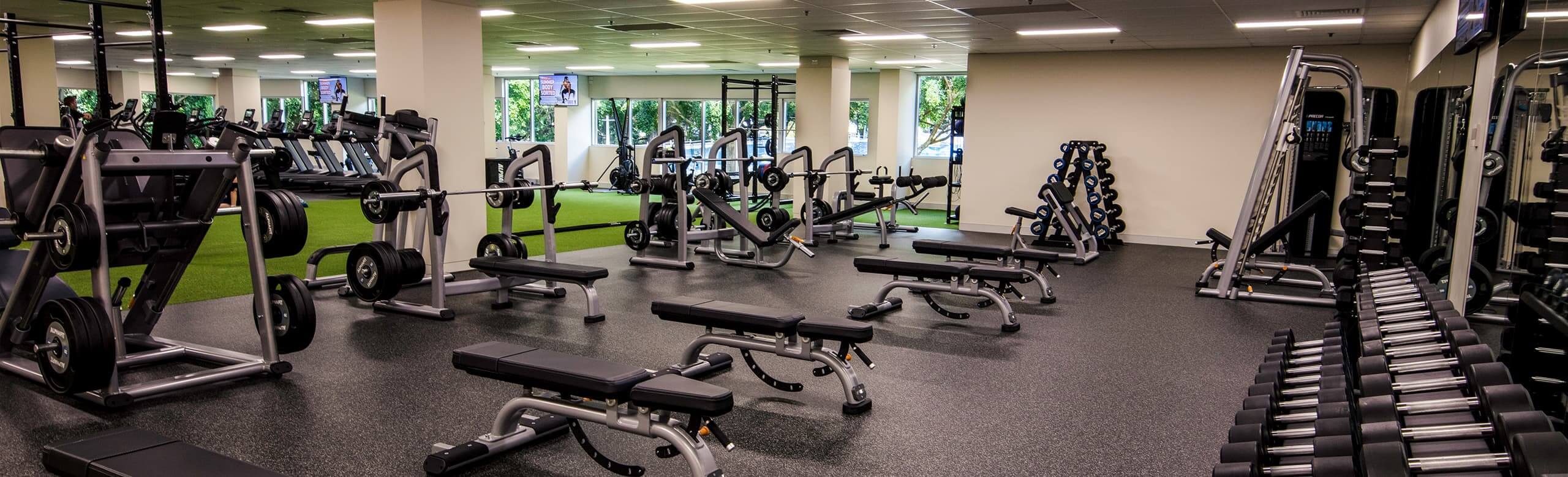 rubber flooring solutions for Fitnesscenter